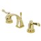 Kingston Brass KS4942DFL NuWave Widespread Bathroom Faucet, Polished Brass KS4942DFL - alternate 1